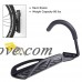 Newdoar Heavy Duty Solid Steel Wall Ceiling Bike Rack to Save the Space in Your Home - Super Easy to Install with Provided Mounting Hardware Vibrant Black - B01HCICIWU